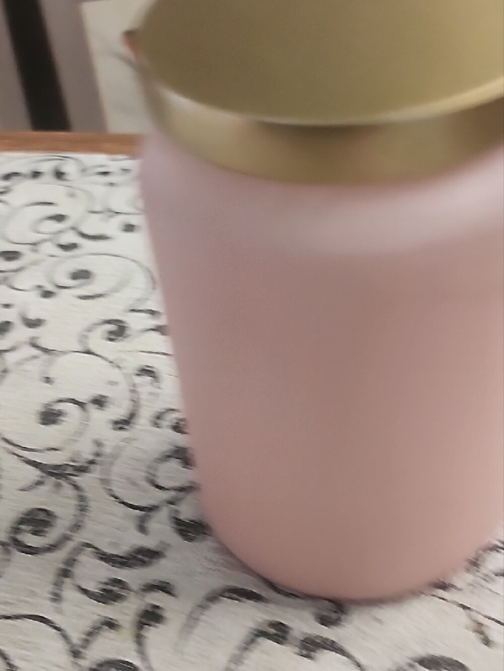 Martha Stewart Everyday Tropical Sunrise Candle in Soft Pink with Gold Lid - Picture 5 of 7